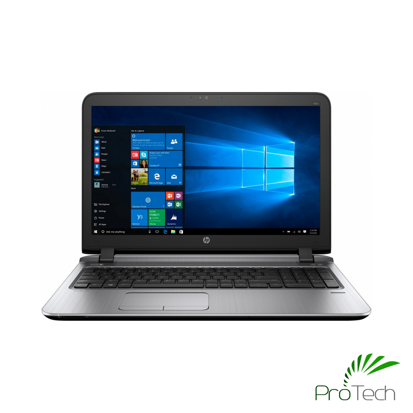 HP ProBook 450 G3 15.6" | Core i5 | 8gb RAM | 256gb SSD ProTech I.T. Solutions