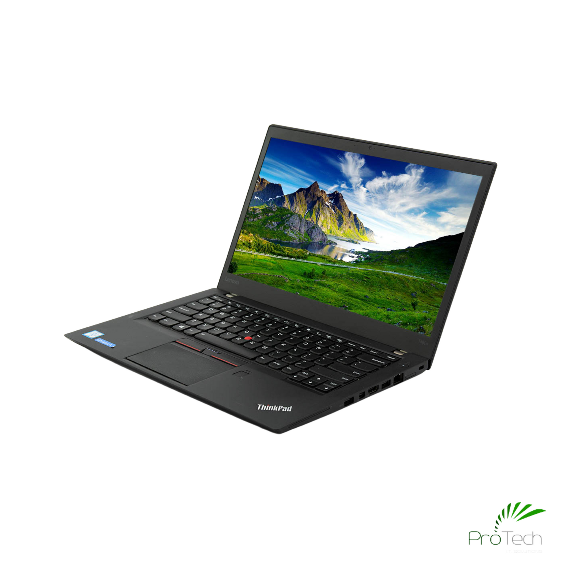 Lenovo ThinkPad T480s 14” | Core i7 | 8th Gen | 16GB RAM | 256GB SSD ProTech I.T. Solutions